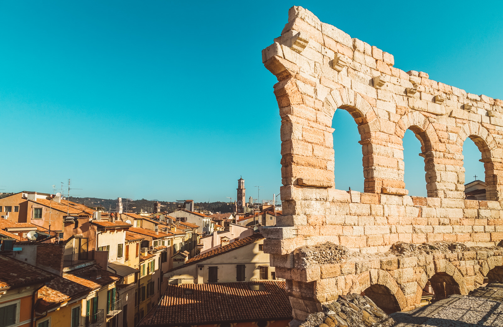 Verona: the Arena at the Gladiators' time